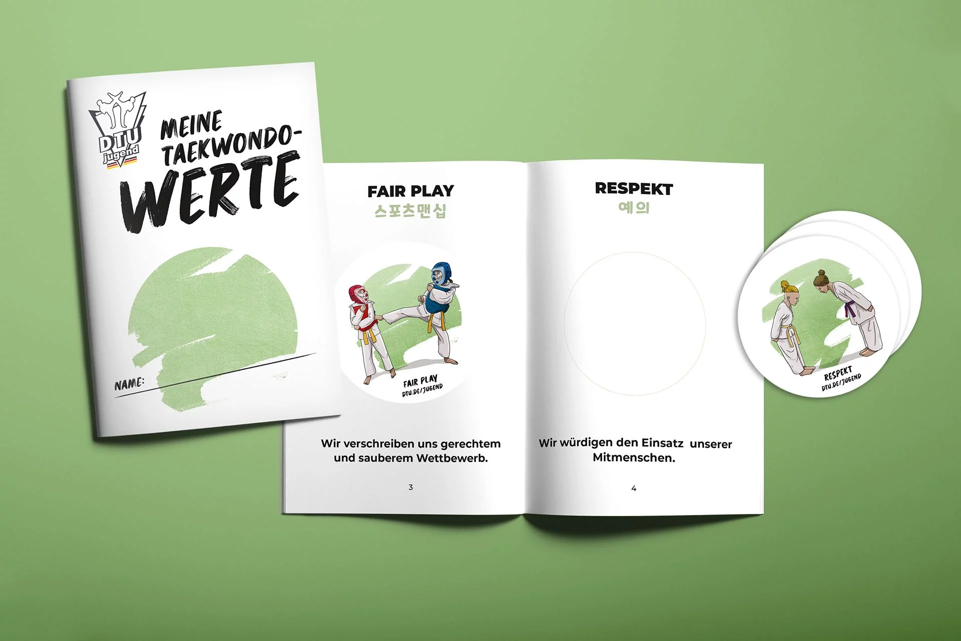 DTU-Stickerheft 1 DTU-Stickerheft 1