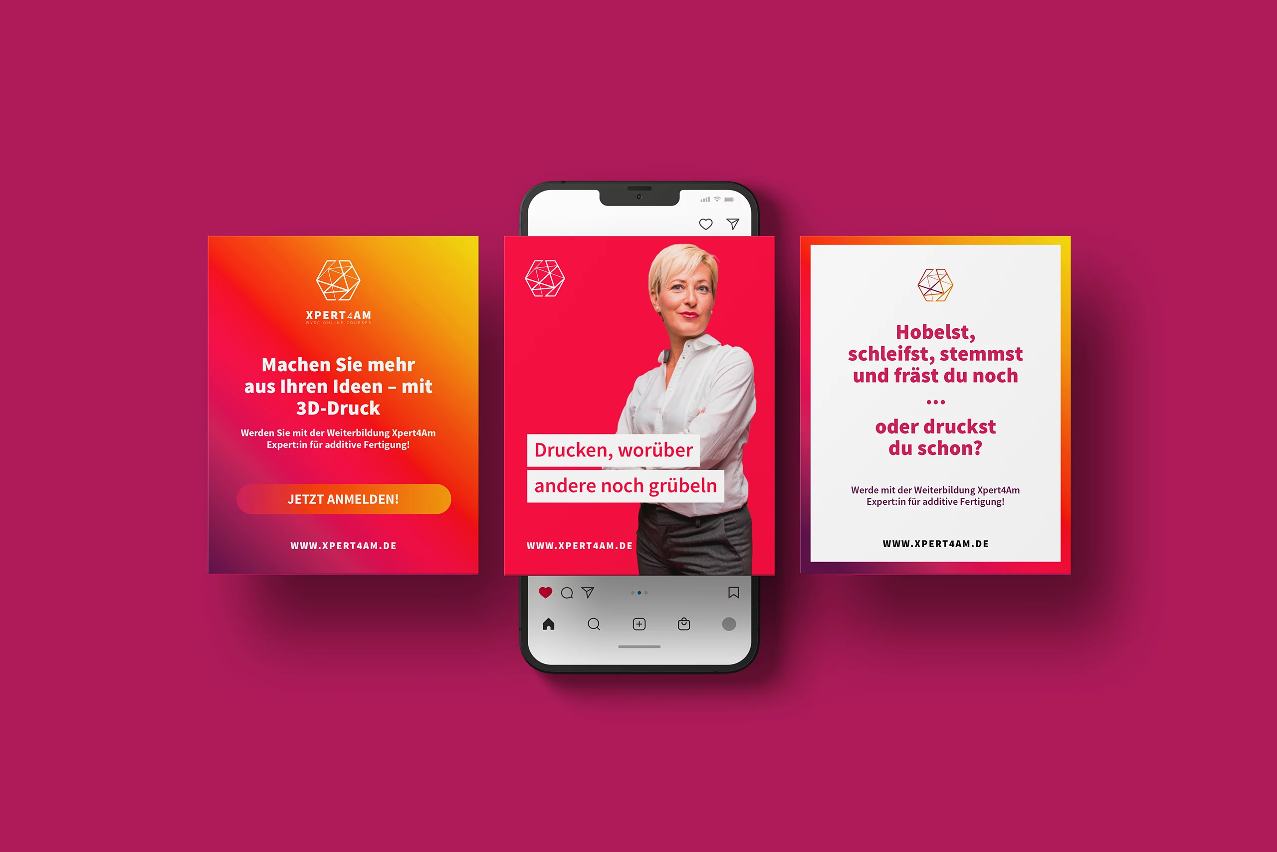 Xpert4AM Website Instagram – Weiterbildung – Mockup by Mithun Mitra Xpert4AM Website Instagram - Weiterbildung - Mockup by Mithun Mitra