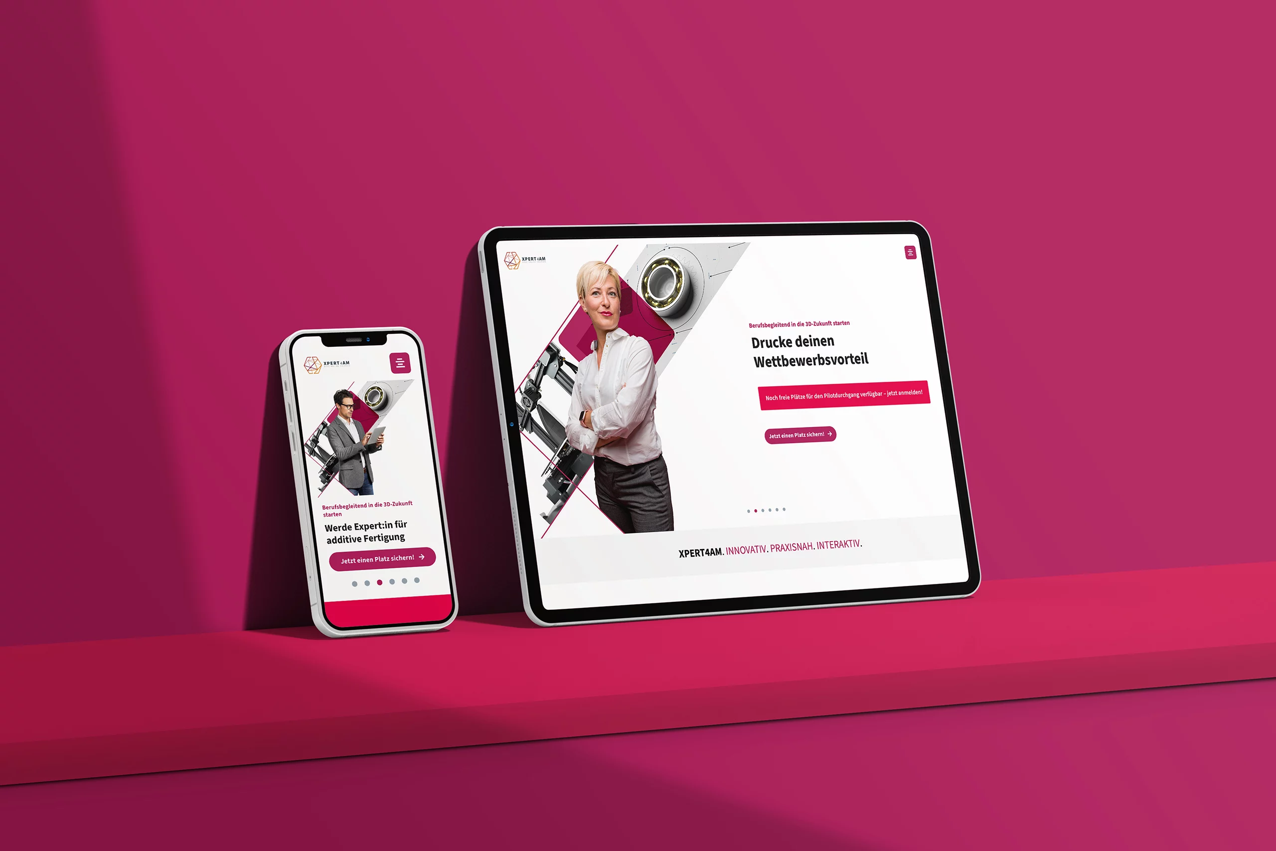 Xpert4AM Website Mobil - Weiterbildung
