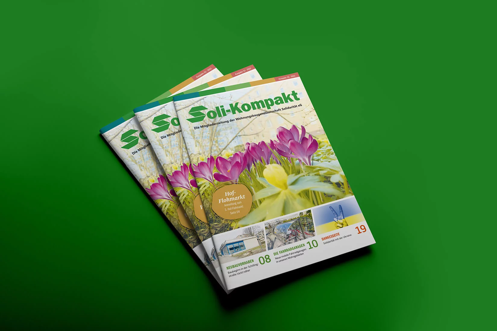 Moderne Magazingestaltung